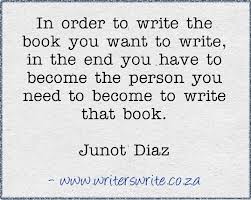 to write the book you want to write